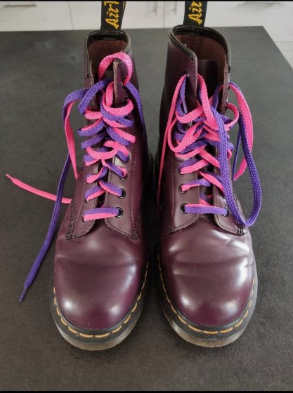 Boots Dr Martens violet