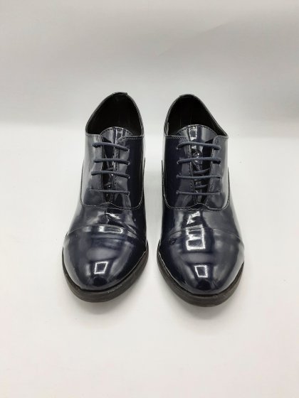 Derbies à talons ERAM marines de seconde main