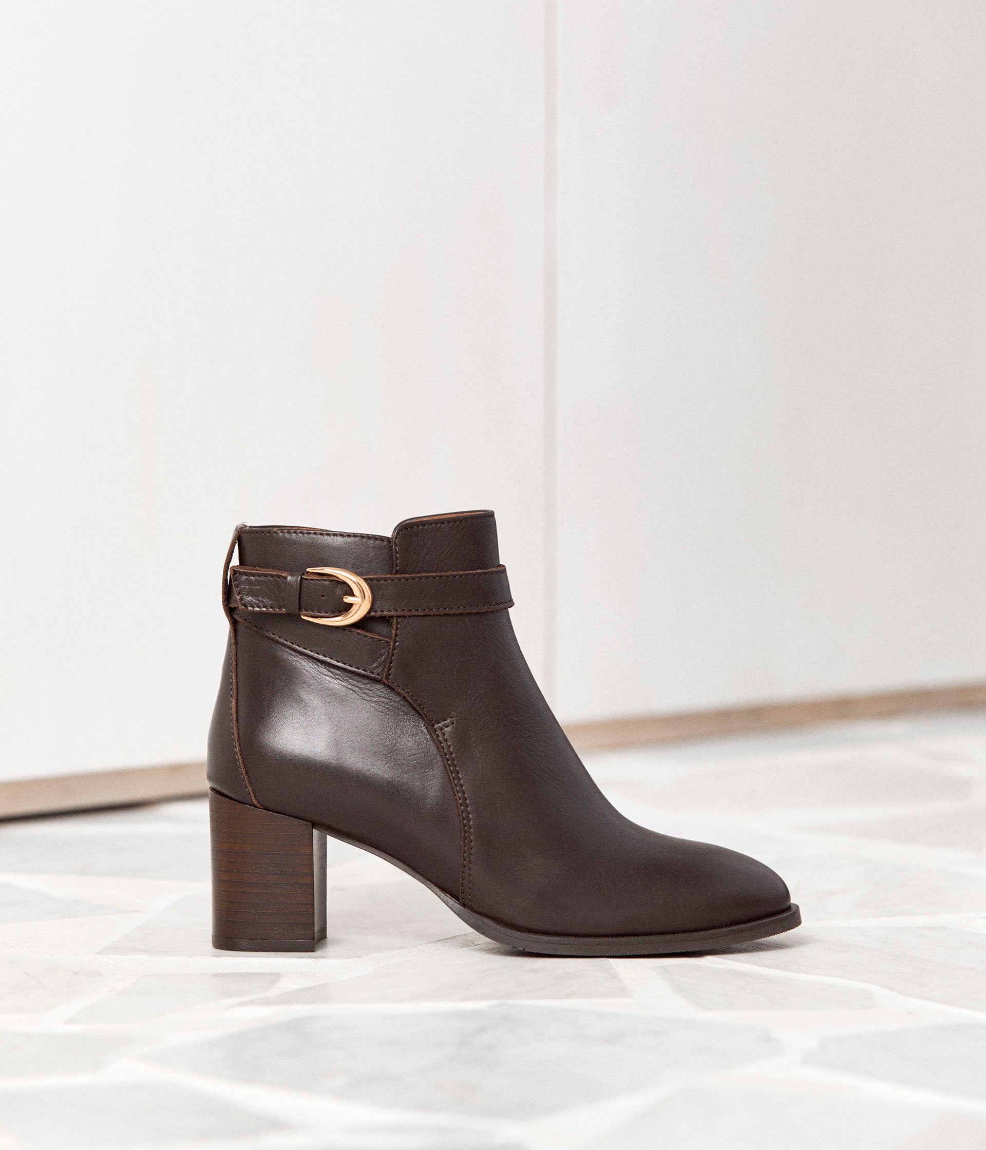 BOOTS MARCELLE MARRON