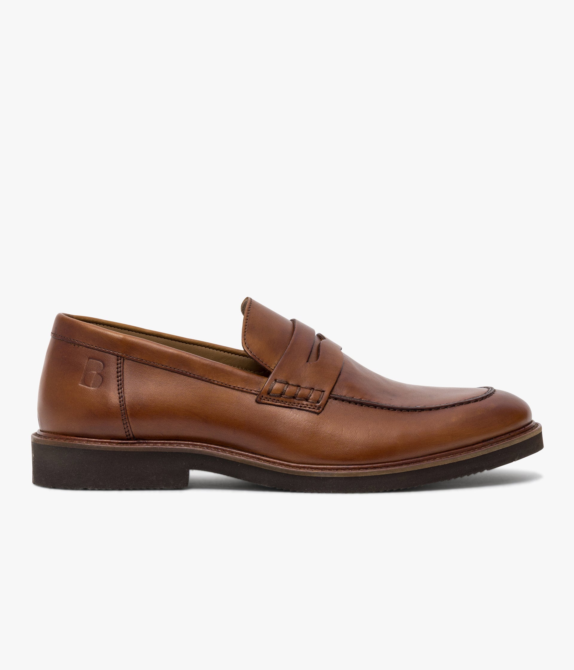 MOCASSIN OLIVIER COGNAC