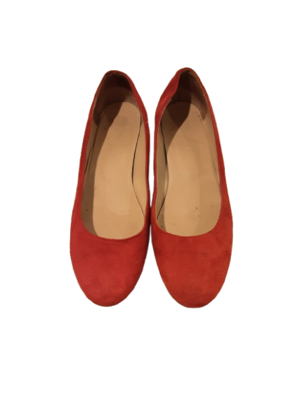 Escarpins rouge nubuck MINELLI T38 de seconde main