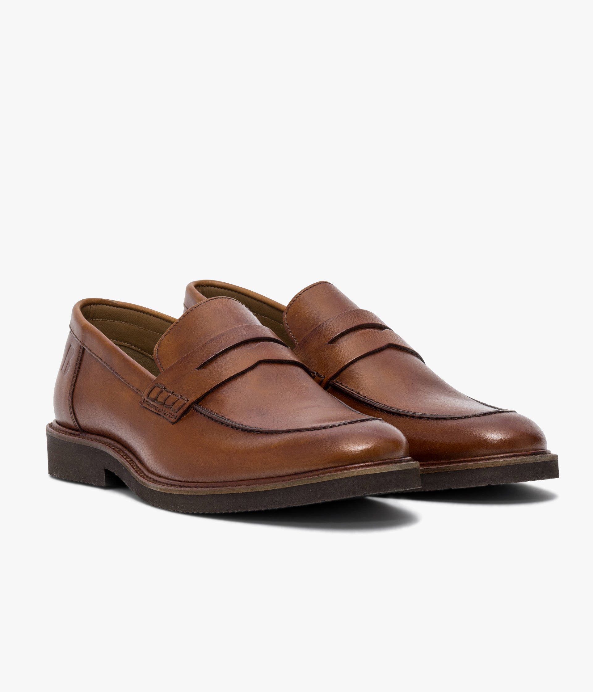MOCASSIN OLIVIER COGNAC