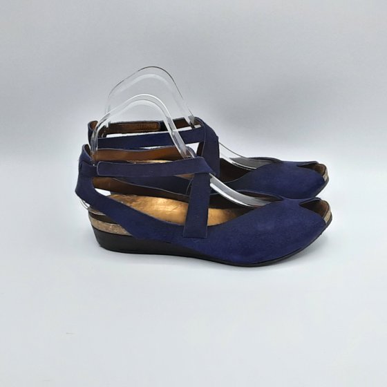 Sandales bleu marine de seconde main
