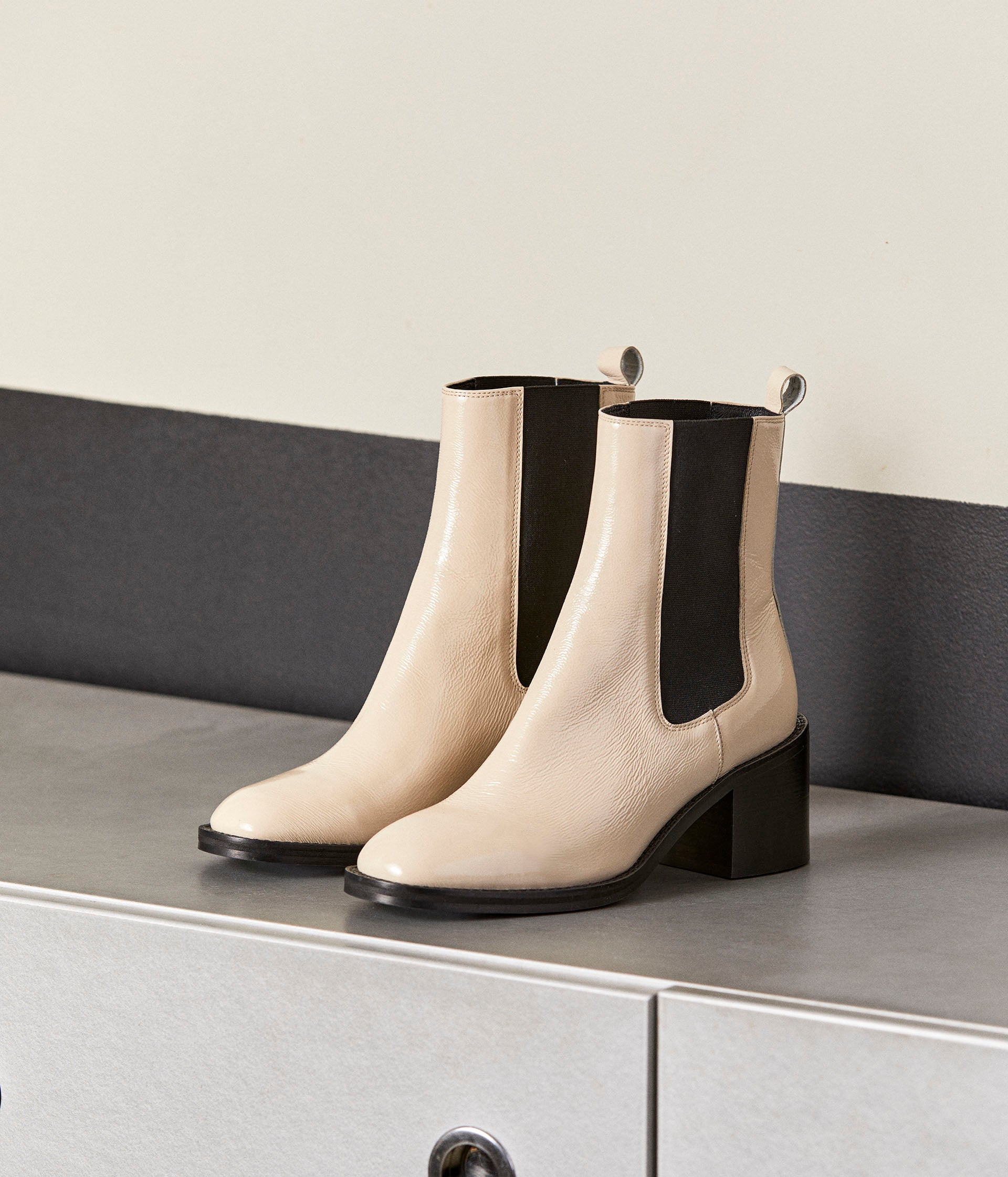 BOOTS OPHELIA ECRU