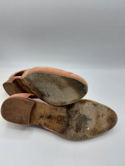 Mocassins rose de seconde main