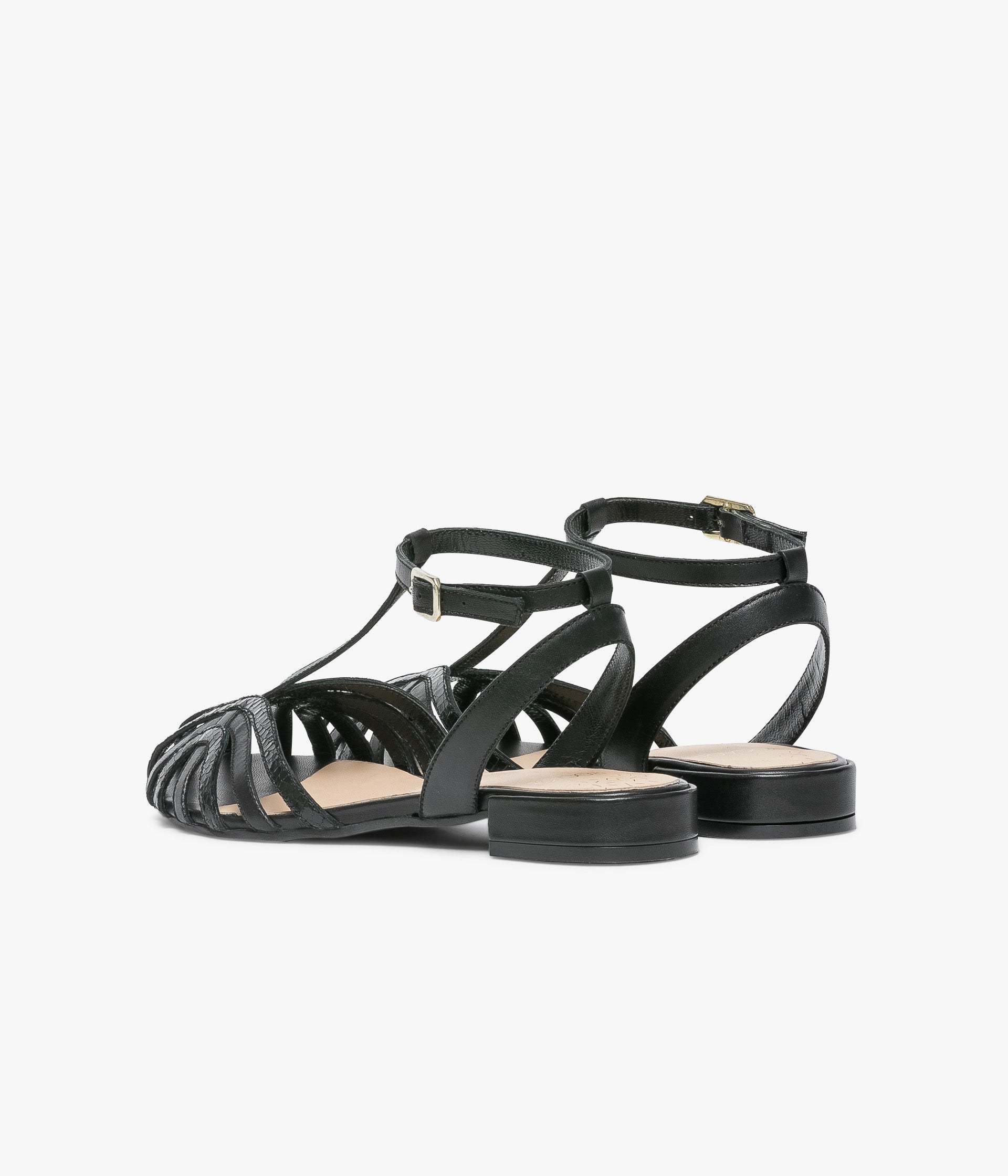 SANDALE JAFFINE NOIR