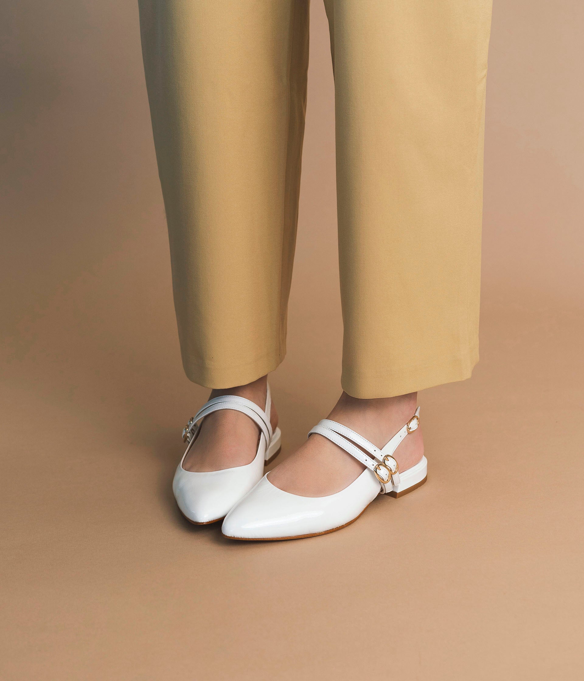 SLINGBACK SIRINE BLANC