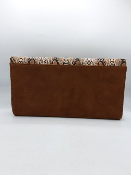 Pochette DE MARQUE INCONNUE camel de seconde main