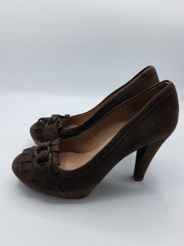 escarpins unisa taupe de seconde main