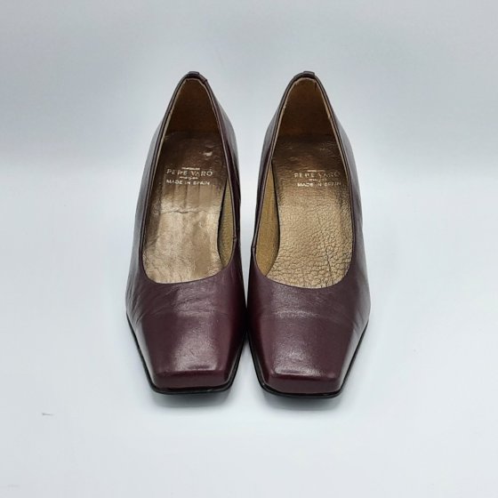Escarpin PEPE VARO bordeaux de seconde main