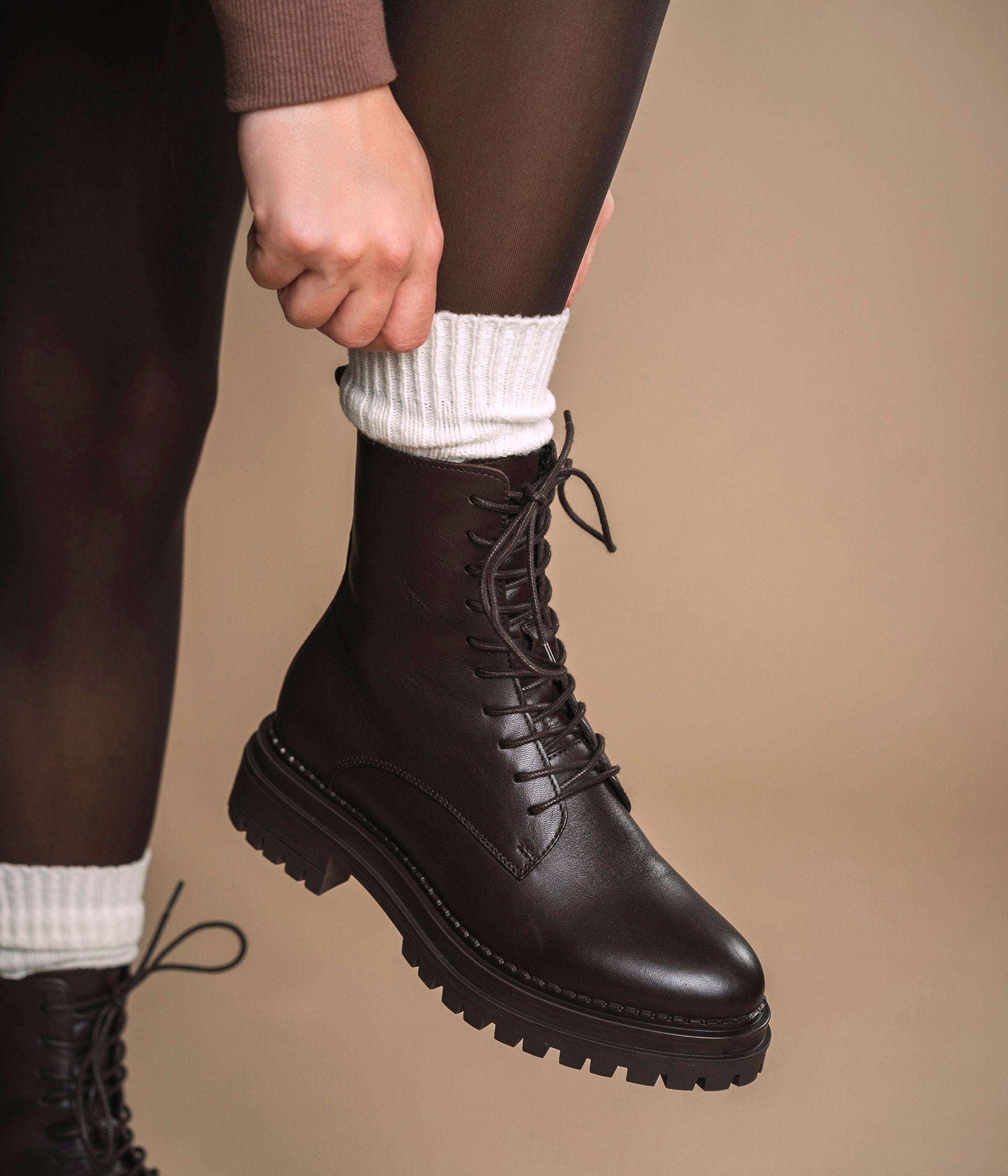 BOOTS KLARINE CHOCOLAT