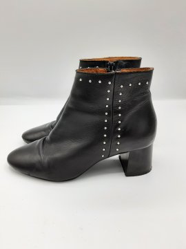 Bottines noires à talons Texto Seconde main