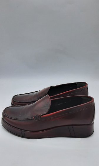 Mocassins rouge de seconde main