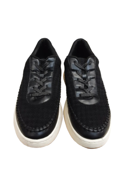 Sneakers à plateforme noir textile ERAM T39 de seconde main