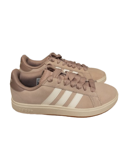 Basket en cuir beige - Adidas T39,5 de seconde main