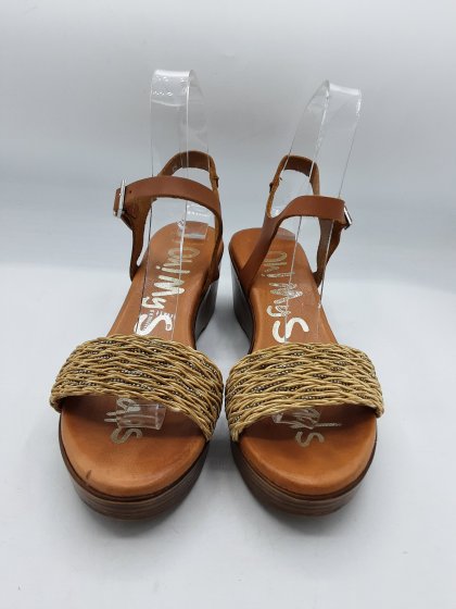 Sandales compensées OH MY SANDALS gold de seconde main