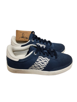 Tennis bleu et imprimé blanc - N'go T37 de seconde main