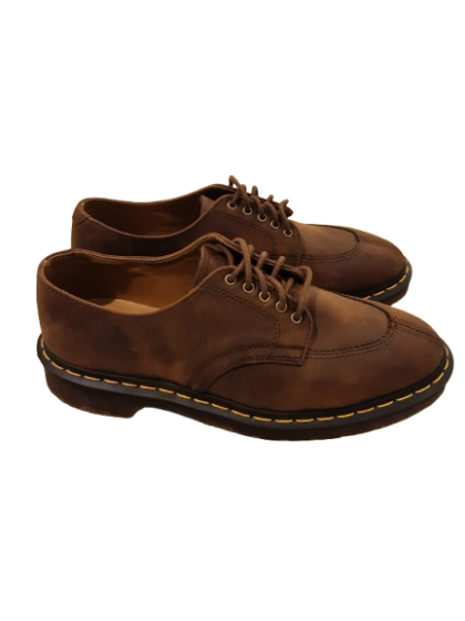 Derbies cuir gras marron - Dr Martens - T41 de seconde main