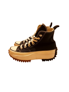 basket montante noir CONVERSE de seconde main
