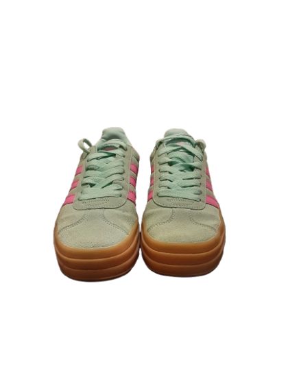 Basket vert et rose ADIDAS de seconde main