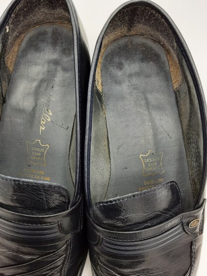 Mocassins noirs de seconde main