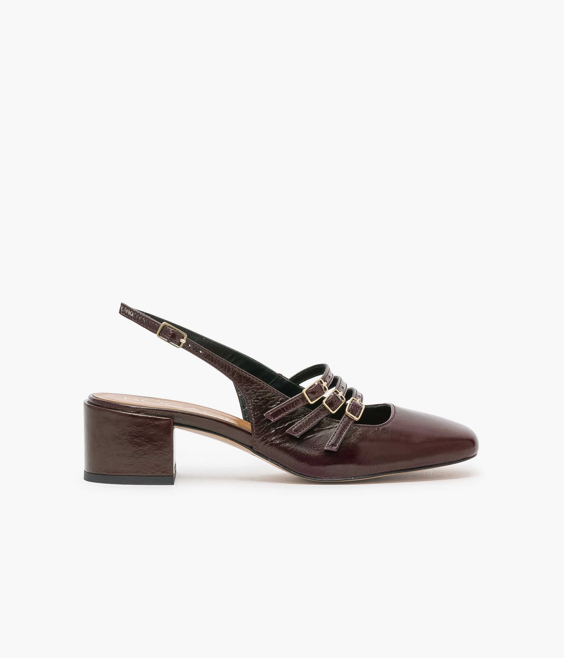 SLINGBACK DEMI ACAJOU