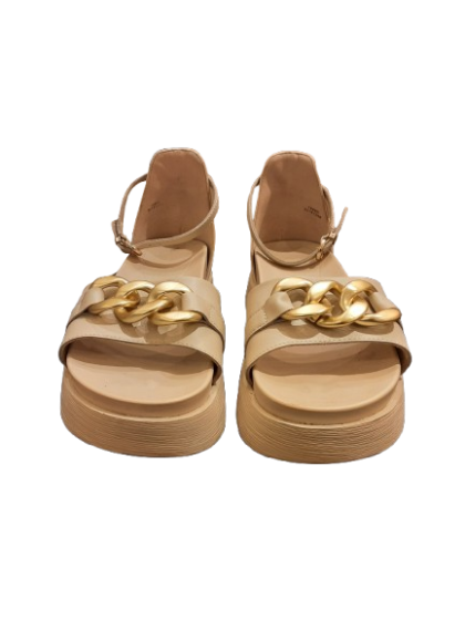 Sandales beiges de seconde main