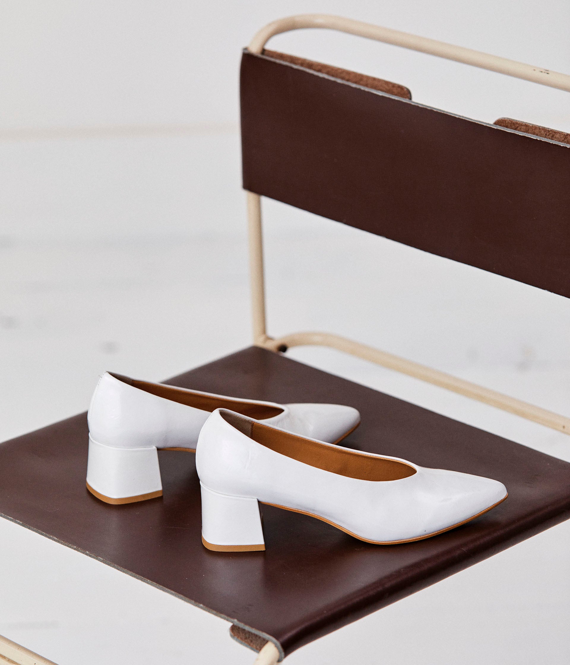 ESCARPIN PINA BLANC