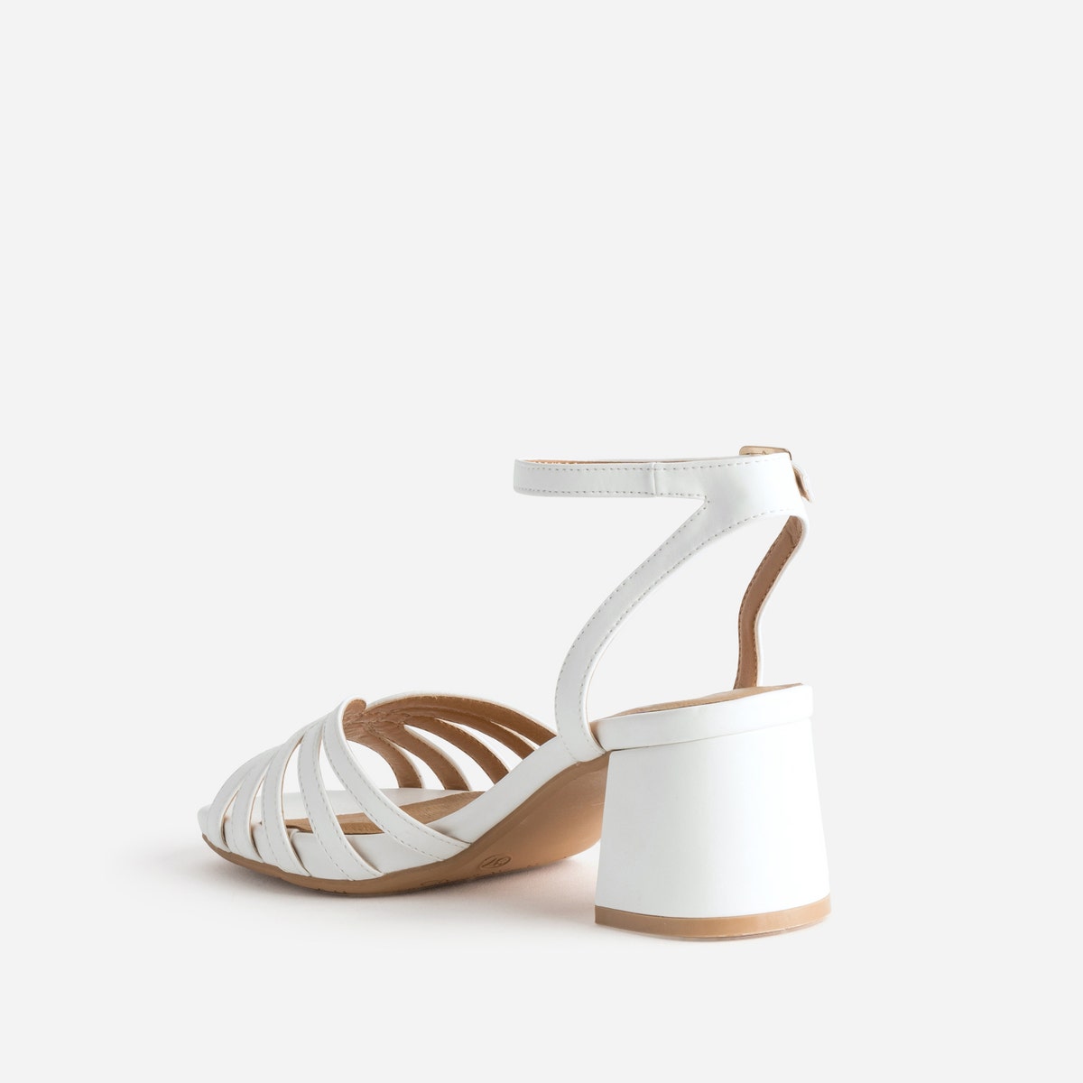 SANDALE GEN BLANC CASSE