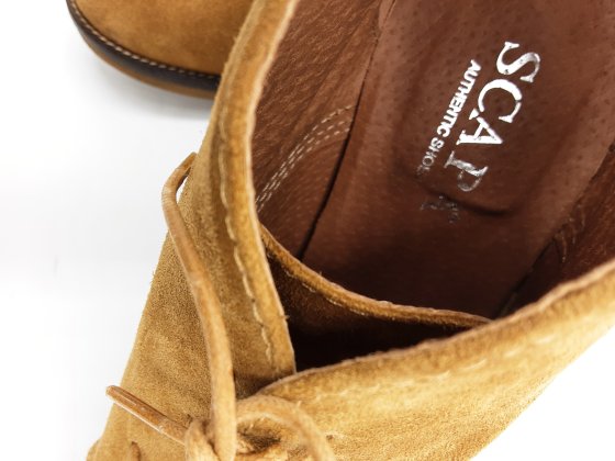 Boots à talon Scapa beige