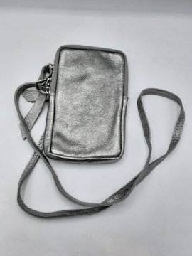 Pochette MISS REINETTE argentée de seconde main