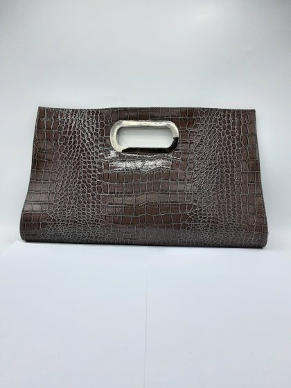 Pochette LANGRAND chocolat de seconde main