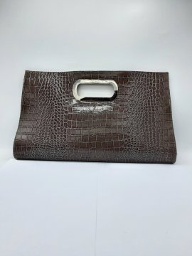 Pochette LANGRAND chocolat de seconde main