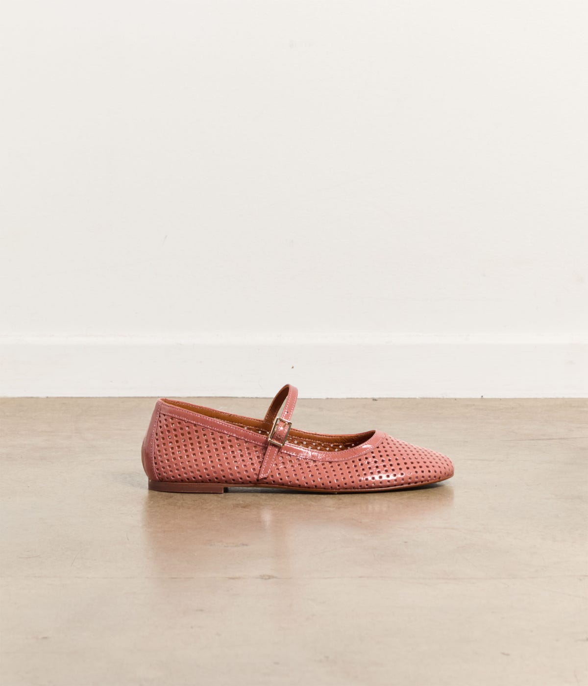 BALLERINE VICTOIRE VIEUX ROSE