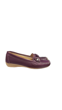 mocassin aubergine pointure 36