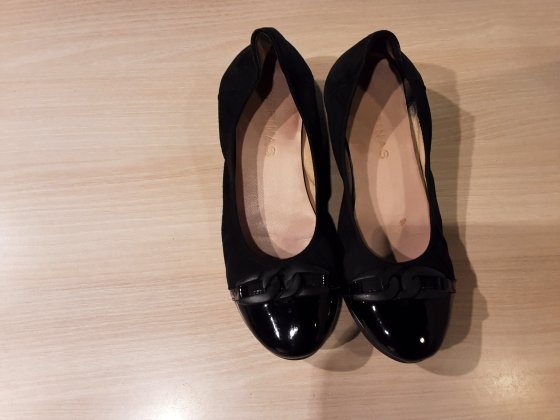 Ballerines talon compensé de seconde main