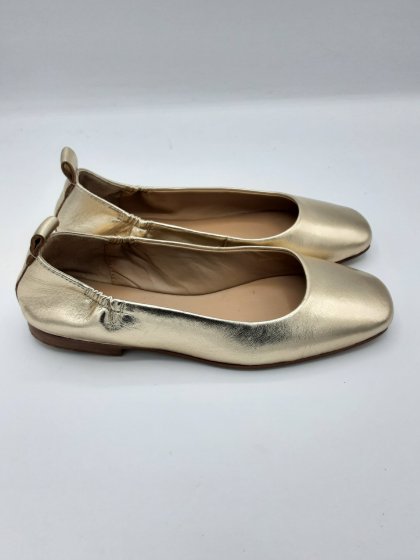 Ballerines Bocage de couleur platine