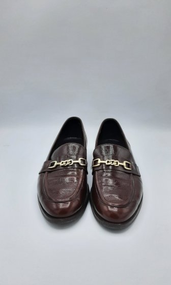 Mocassins Bocage marron de seconde main