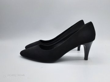 Escarpin noir daim T36 de seconde main