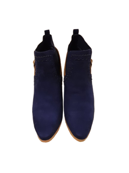 Bottines bleues électriques - Eram - T38 de seconde main