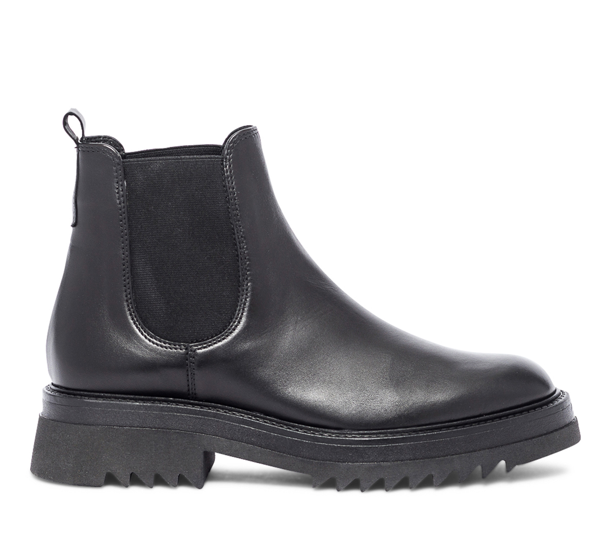 Chelsea boots TEXTO en cuir éco-conçu à semelle crantrée