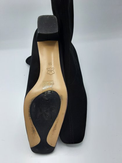 boots elizabeth stuart noir de seconde main