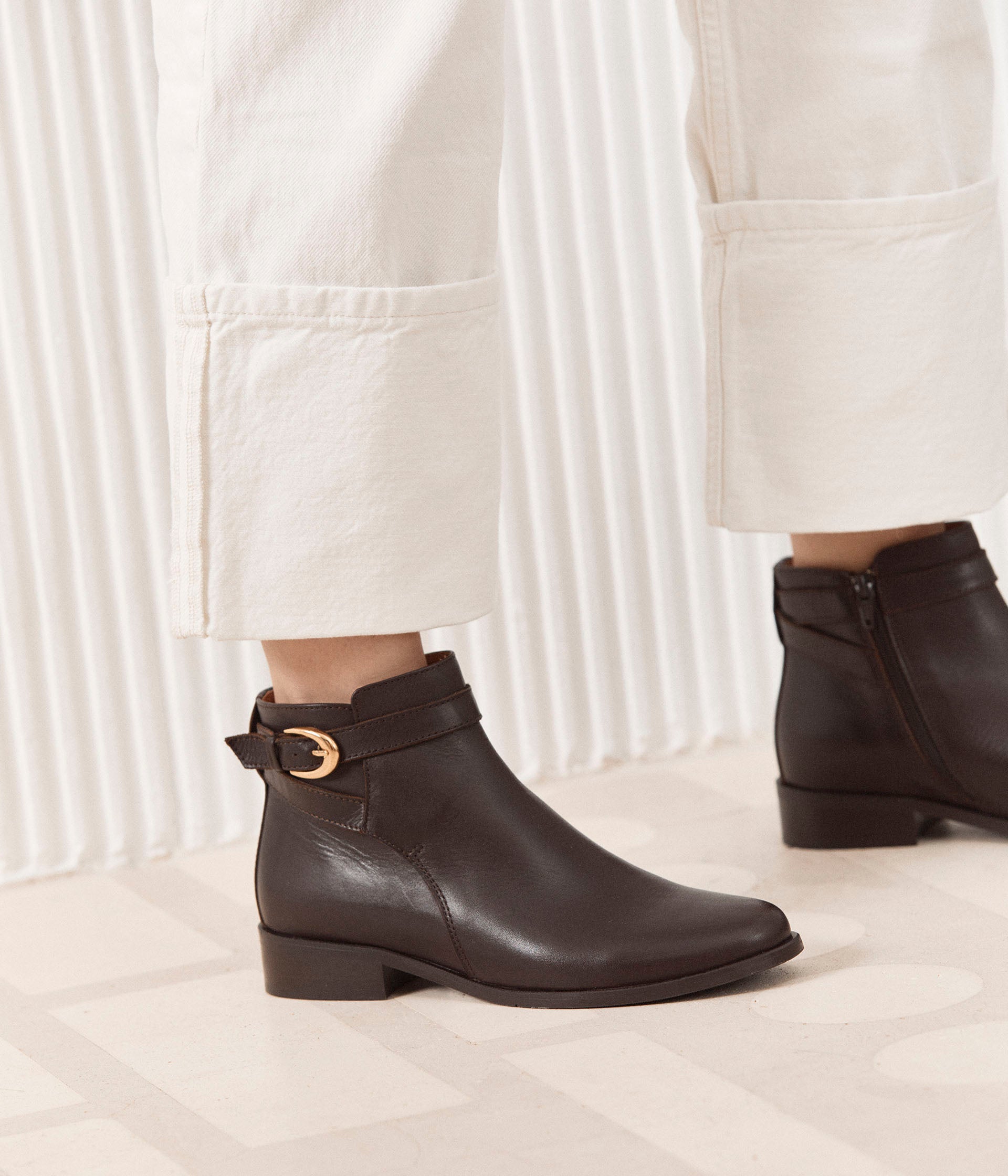 BOOTS SIMONE MARRON