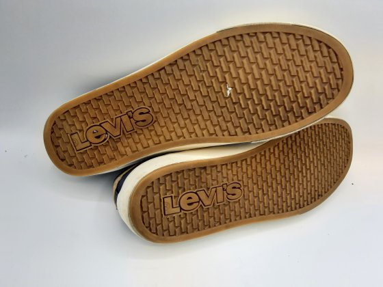 Baskets en toile LEVI'S marine de seconde main