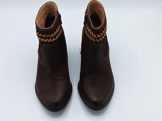 Bottines marron cuir seconde main