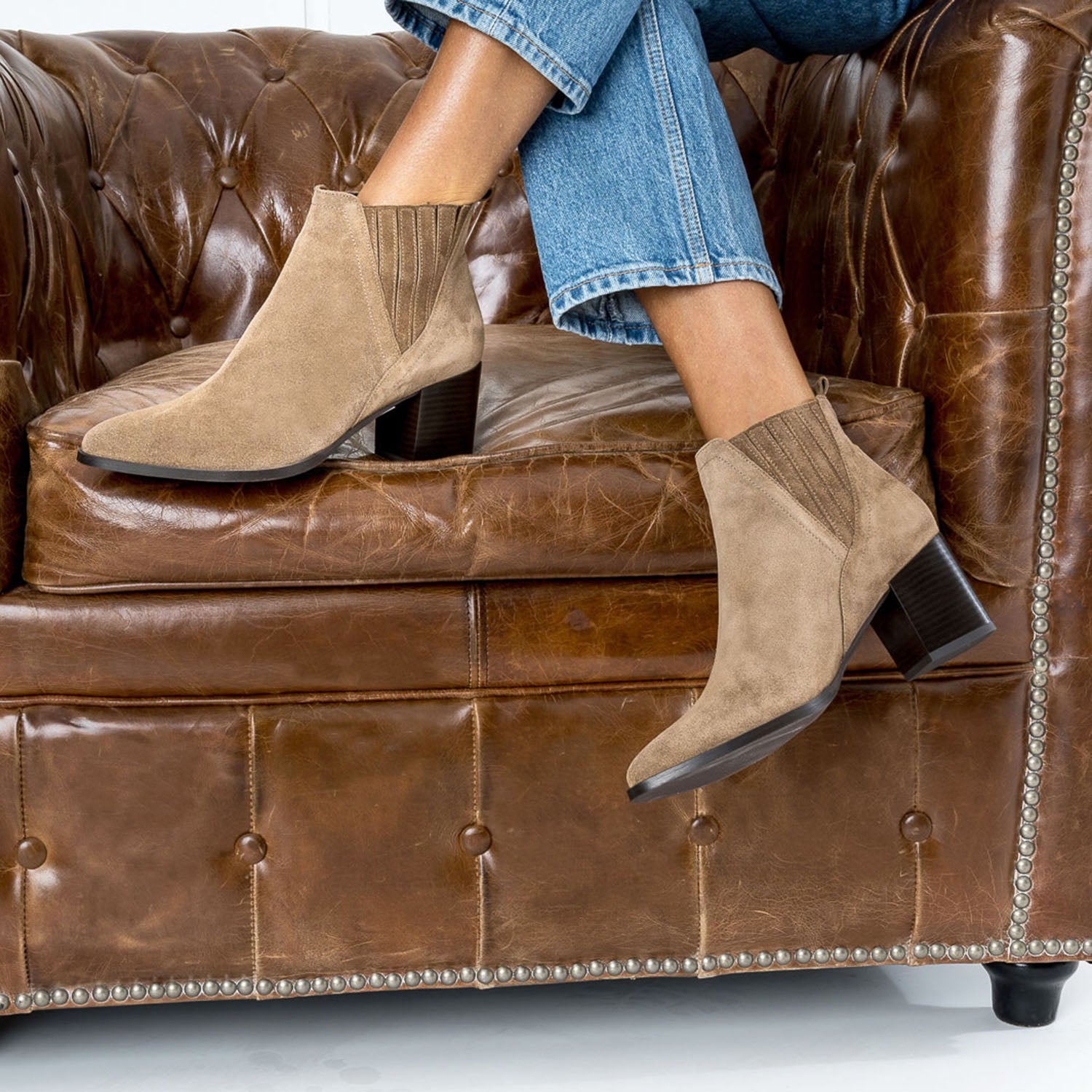 BOOTS MINTIKA TAUPE