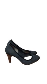 escarpin bleu de seconde main pointure 37.5