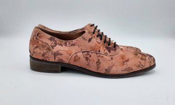Derbies à motif floral de seconde main