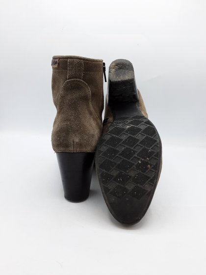3180 Bottines PLDM taupe de seconde main