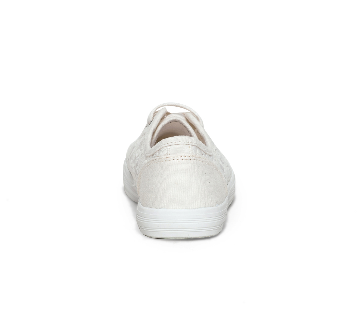 Tennis blanche en dentelle